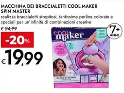 Bennet Macchina dei braccialetti cool maker spin master offerta