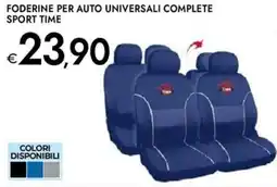 Bennet Foderine per auto universali complete sport time offerta