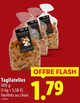Lidl Tagliatelles offerta
