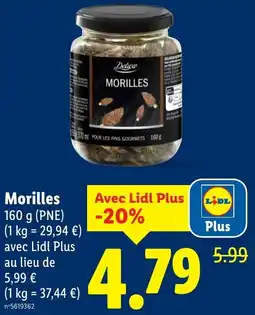 Lidl Morilles offerta