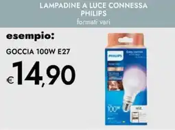 Bennet Philips goccia 100W E27 offerta