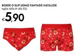 Bennet Boxer o slip uomo fantasie natalizie offerta