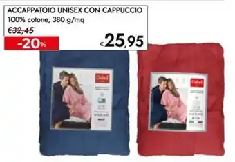 Bennet Accappatoio unisex con cappuccio GABEL offerta