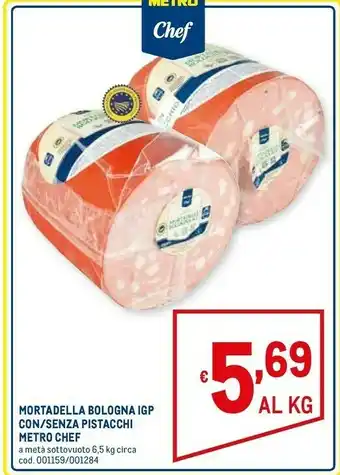 Metro Mortadella bologna igp con offerta