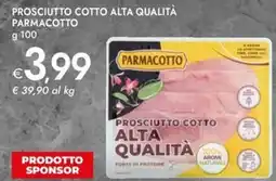 Bennet Prosciutto cotto alta qualità PARMACOTTO offerta