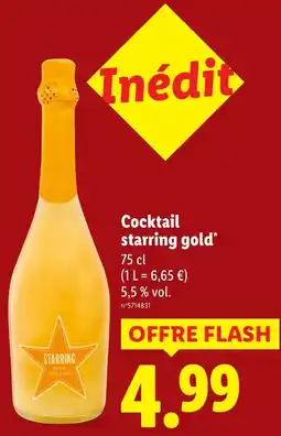 Lidl Cocktail starring gold offerta