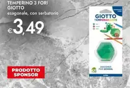 Bennet Temperino 3 fori GIOTTO offerta