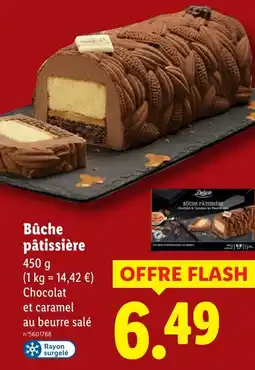 Lidl Bûche pâtissière offerta