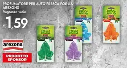 Bennet Profumatore per auto fresca foglia AREXONS offerta