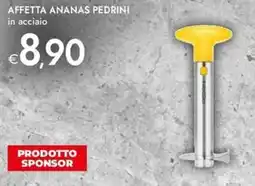 Bennet Affetta ananas pedrini in acciaio offerta