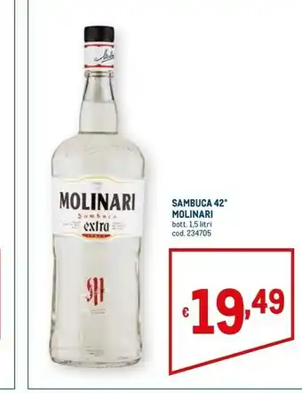 Metro Sambuca extra offerta