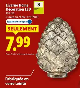 Lidl Livarno Home Décoration LED offerta