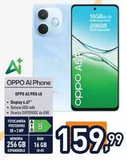 Unieuro OPPO A5 PRO 4G offerta