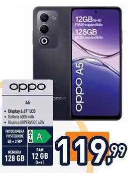 Unieuro oppo A5 offerta