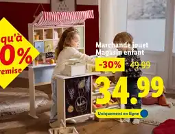 Lidl Marchande jouet Magasin enfant offerta