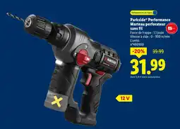 Lidl Parkside Performance Marteau perforateur sans fil offerta
