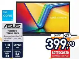 Unieuro ASUS VIVOBOOK 15 F1504VA-NJ2338W offerta