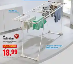 Lidl W5 Étendoir à linge offerta