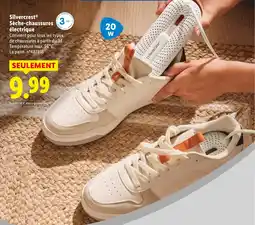 Lidl Silvercrest Sèche-chaussures électrique offerta