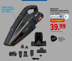 Lidl Silvercrest Aspirateur à main sans fil offerta