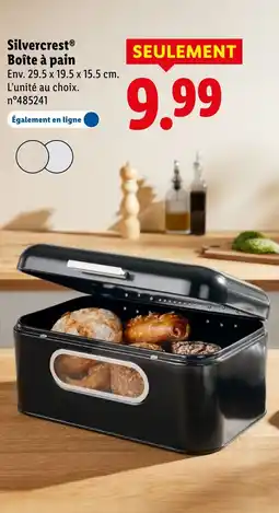 Lidl Silvercrest Boîte à pain offerta