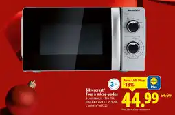 Lidl Silvercrest Four à micro-ondes offerta