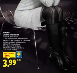 Lidl Esmara Collants fins femme offerta