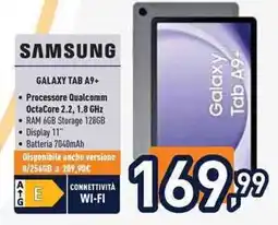 Unieuro SAMSUNG GALAXY TAB A9+ offerta