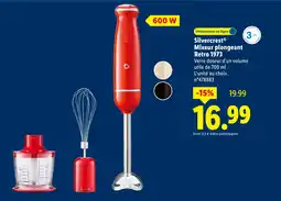 Lidl Silvercrest Mixeur plongeant Retro 1973 offerta
