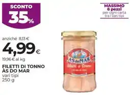 Coop Filetti di tonno ÀS DO MAR offerta