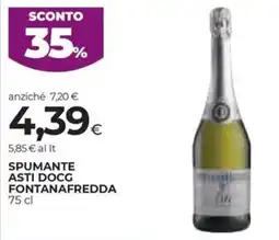 Coop Spumante asti docg FONTANAFREDDA offerta