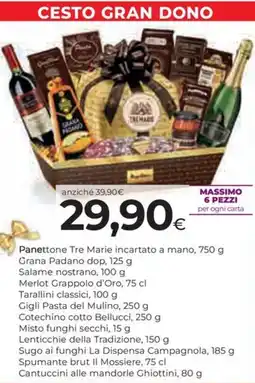 Coop Cesto gran dono offerta