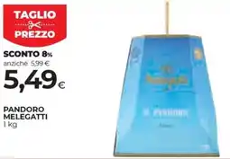 Coop Pandoro MELEGATTI offerta
