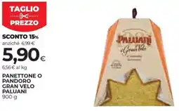 Coop Panettone o pandoro gran velo PALUANI offerta