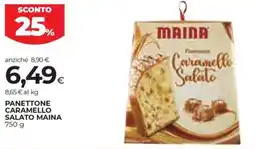 Coop Panettone caramello salato MAINA offerta