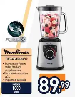 Unieuro Moulinex FRULLATORE LM871D offerta