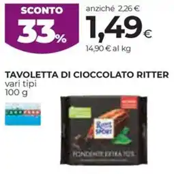 Coop Tavoletta di cioccolato RITTER offerta
