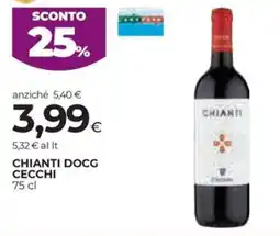 Coop Chianti DOCG CECCHI offerta