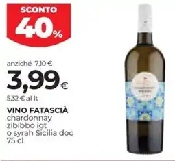 Coop Vino FATASCIÀ offerta