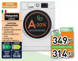 Unieuro Hotpoint ARISTON LAVASCIUGA NDB964489WDAIT offerta