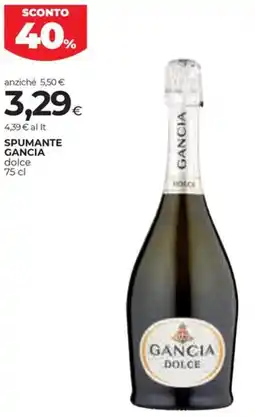 Coop Spumante GANCIA DOLCE offerta