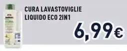 Unieuro Meliconi cura lavastoviglie liquido eco 2in1 offerta
