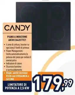 Unieuro CANDY PIANO A INDUZIONE 60CM C1642CTTE1 offerta