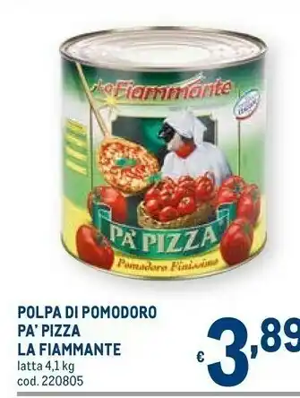 Metro Polpa di pomodoro pa' pizza offerta