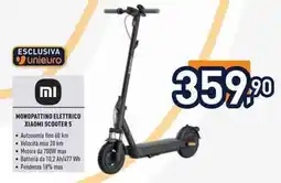 Unieuro Monopattino elettrico xiaomi scooter 5 offerta