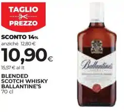 Coop Blended scotch whisky BALLANTINE'S offerta