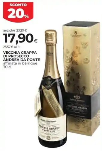 Vecchia grappa di prosecco ANDREA DA PONTE
