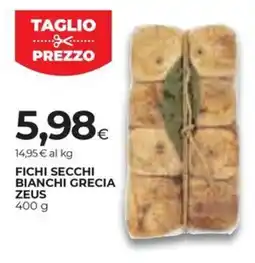 Coop Fichi secchi bianchi grecia ZEUS offerta