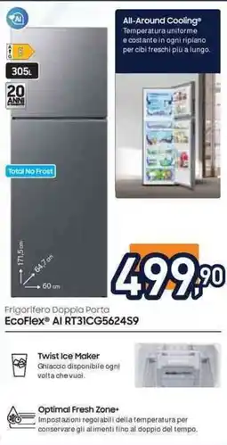 Unieuro SAMSUNG EcoFlex Al RT31CG5624S9 offerta
