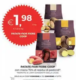 Coop Patate fior fiore COOP offerta